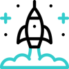 Icon für Marketing-Automation und Lead-Nurturing